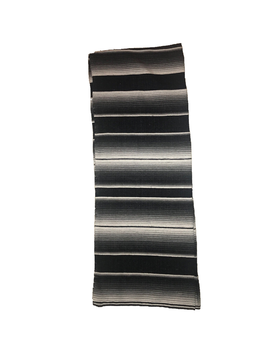 Black and Grey Serape Blanket Medium